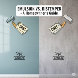 Difference Between Emulsion and Distemper
