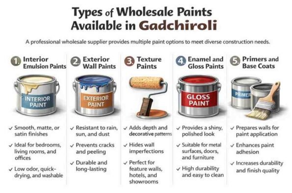 Wholesale Paints in Gadchiroli