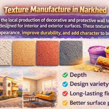 Texture Manufacture in Narkhed: Elevating Interior & Exterior Walls with Quality Textures