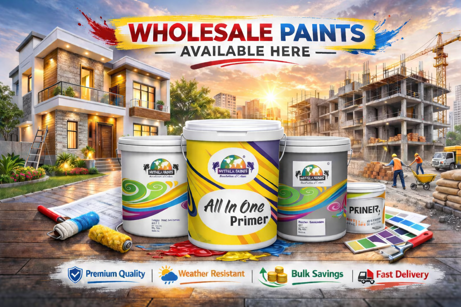 paint manufacturer in Mulchera
