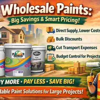 Better Quality and Pricing Through Wholesale Paints in Deoli Solutions
