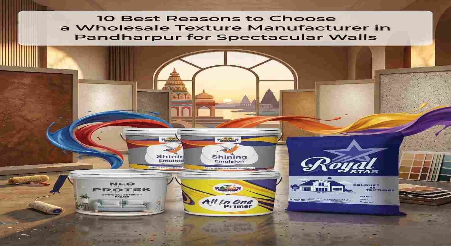 Wholesale Texture Manufacturer in Pandharpur