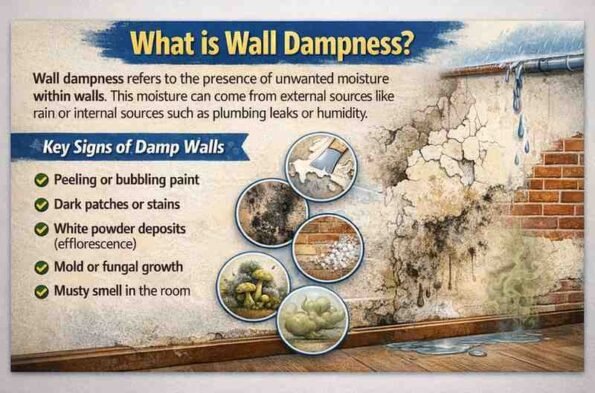Walls get Damp, What is Wall Dampness?