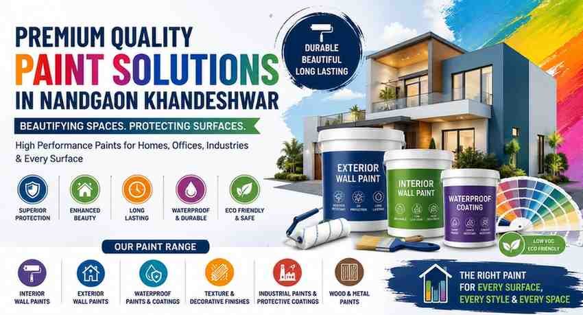 Paint Manufacturer in Nandgaon Khandeshwar